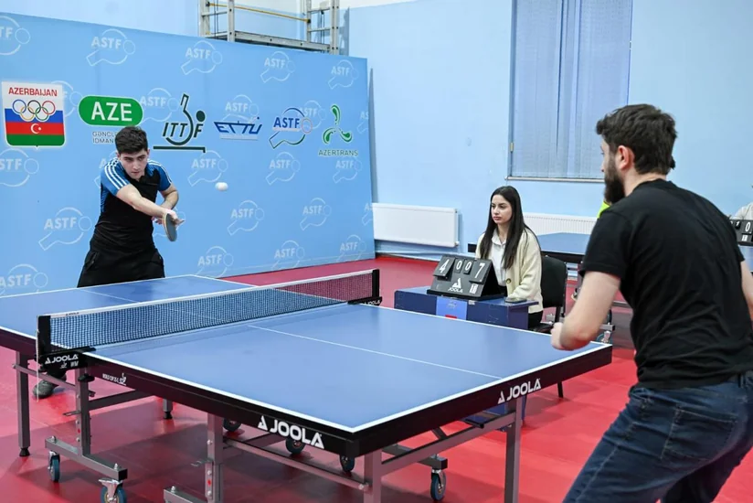“İdman həftəsi” çərçivəsində tələbələr arasında stolüstü tennis yarışına start verilib