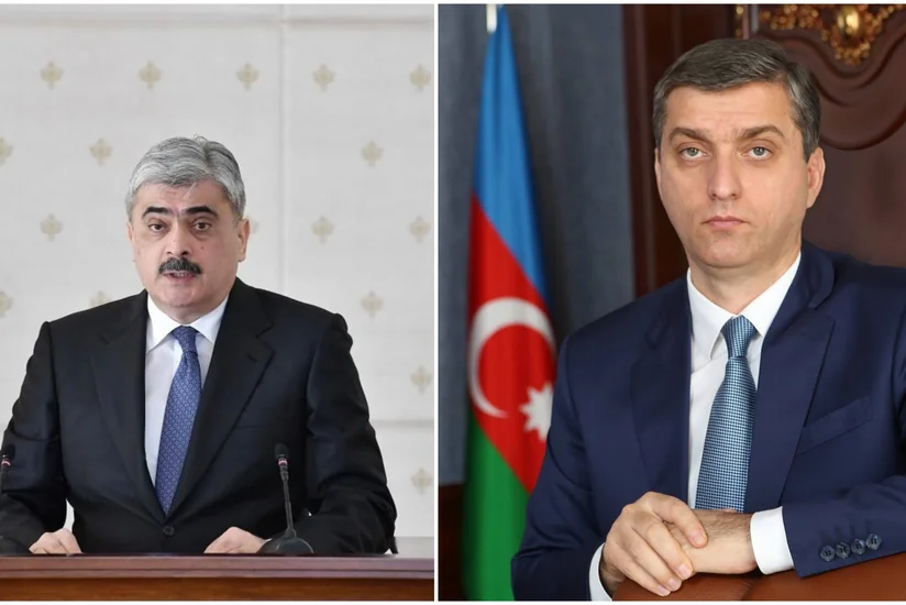 Samir Şərifov və Vüqar Gülməmmədov parlamentin iclasında iştirak edir