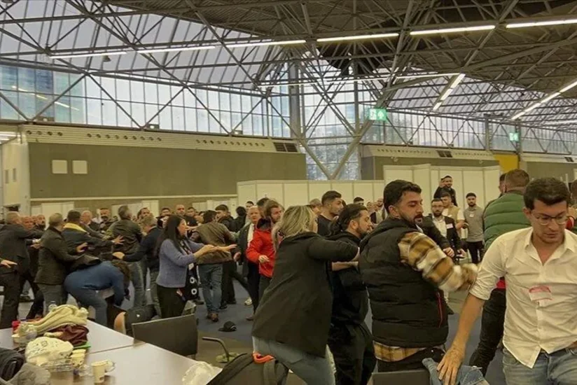 Пособники РКК напали на наблюдателей на избирательном пункте Турции в Амстердаме
