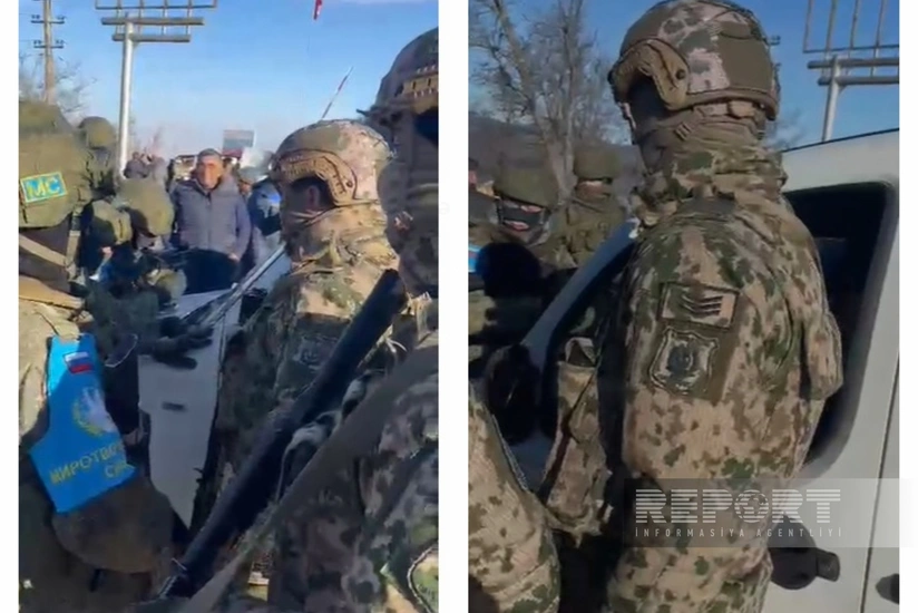 Elating images: Soldiers of Internal Troops come to aid of media workers