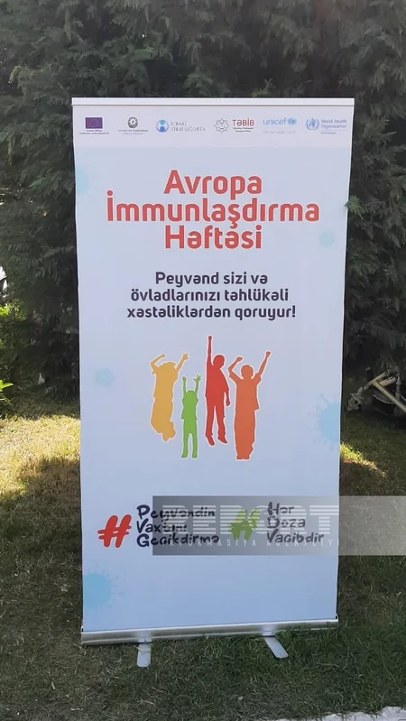 ÜST və UNICEF dörd rayonda peyvəndləmə ilə bağlı maarifləndirmə kampaniyası keçirib