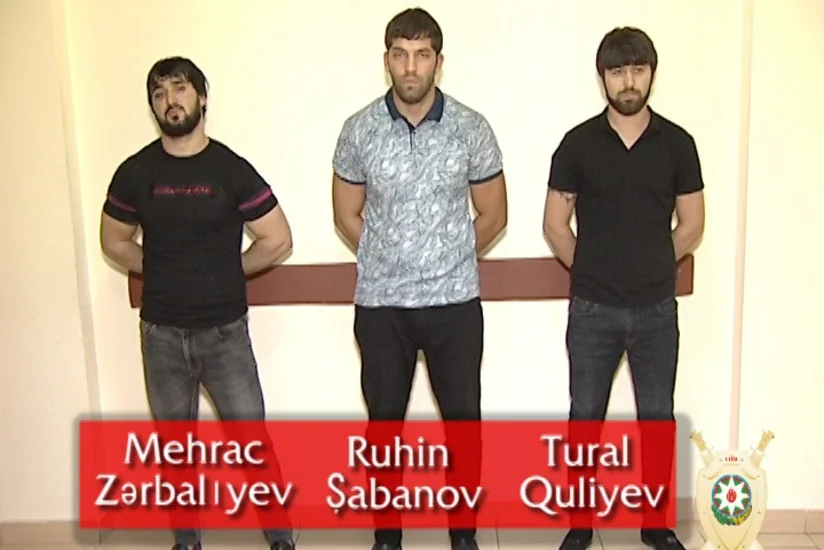 Bakıda üzərində tapança ilə narkotik maddə satan şəxslər saxlanılıblar