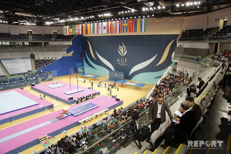 ​Bakıda idman gimnastikası üzrə Çelenc Kubokunun açılış mərasimi keçirilib - FOTO