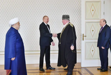 Президент Азербайджана принял мусульманских религиозных деятелей из северокавказских республик