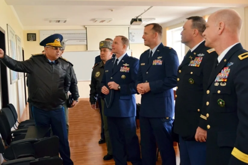 ABŞ-ın Oklahoma ştatının Milli Qvardiyasının nümayəndə heyəti Azərbaycanda səfərdədir