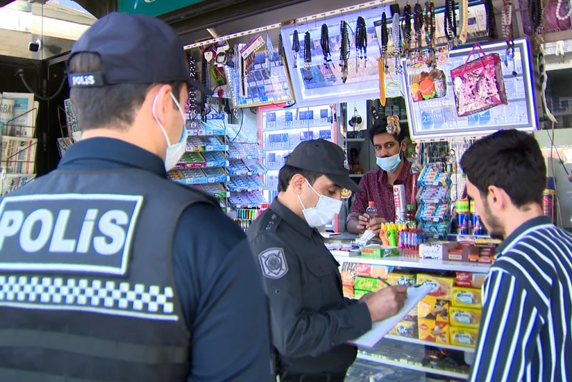 Bakıda növbəti polis reydi keçirilib