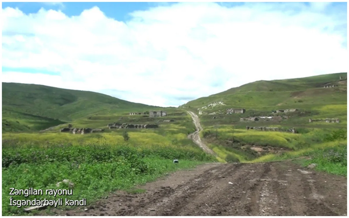 Zəngilanın İsgəndərbəyli kəndindən görüntülər - VİDEO