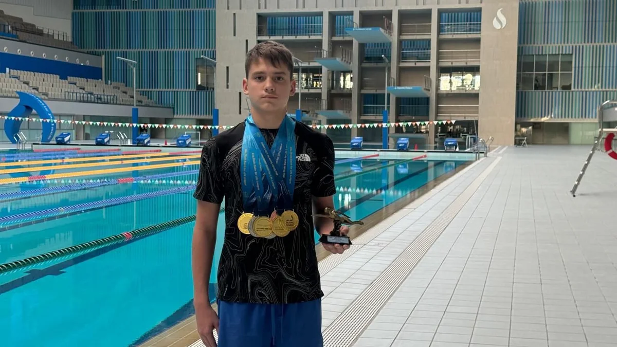 Azərbaycan üzgüçüsü Əbu-Dabidəki beynəlxalq yarışda 7 medal qazanıb