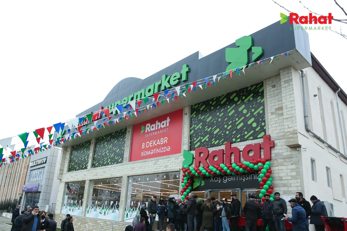 Masallı şəhərində “Rahat” marketin yeni filialı açılıb