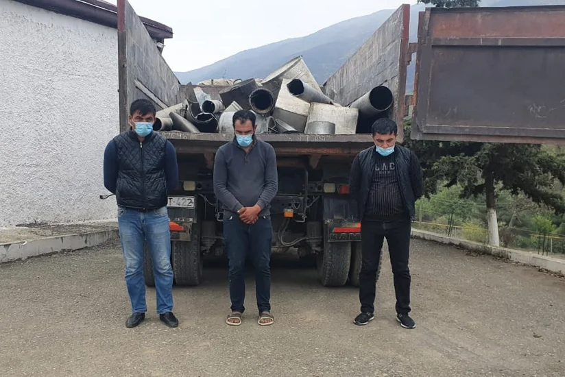 Задержаны незаконно проникшие на освобожденные территории