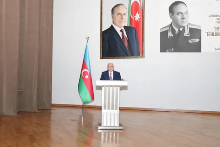 Şəkidə Ümummilli Liderin 100 illik yubileyinə həsr olunan tədbir keçirilib