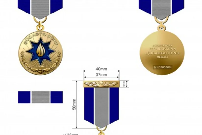 Prezident İlham Əliyev  “Şücaətə görə” medalının təsis edilməsi ilə əlaqədar qanunu imzalayıb