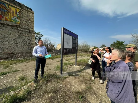 Xarici səyahətçilər Ağdamda olublar