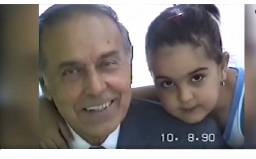 Leyla Əliyeva Ulu Öndərin nadir görüntülərini paylaşıb
