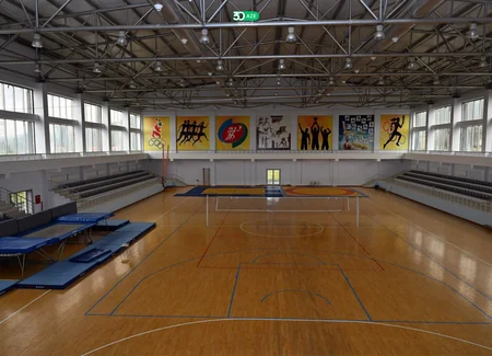 Fərid Qayıbov Zaqatala Olimpiya İdman Kompleksinə baxış keçirib