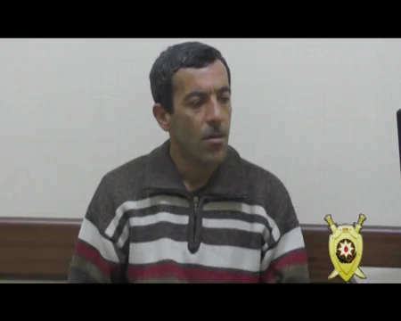 Nardaranda ziyarətgahın yanından tapdığı silahı gizlədən şəxs saxlanılıb