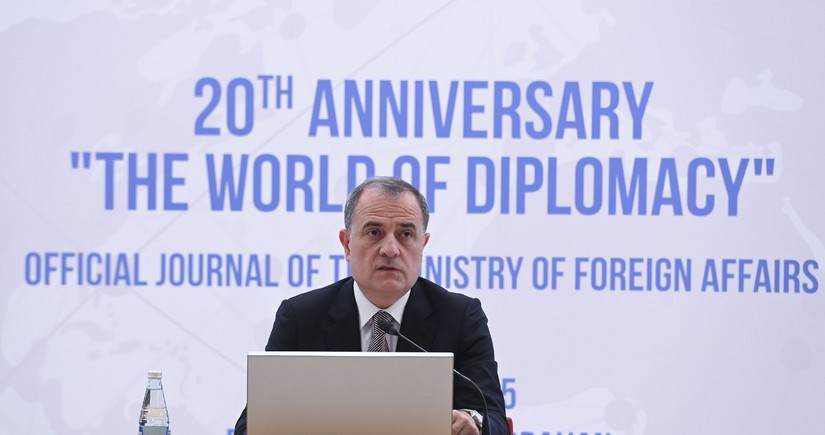 Azərbaycan XİN-in “Diplomatiya Aləmi” jurnalının 20 illiyi qeyd olunub