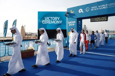 Azərbaycan millisi I Dünya Çimərlik Oyunlarında 2 medal qazanıb
