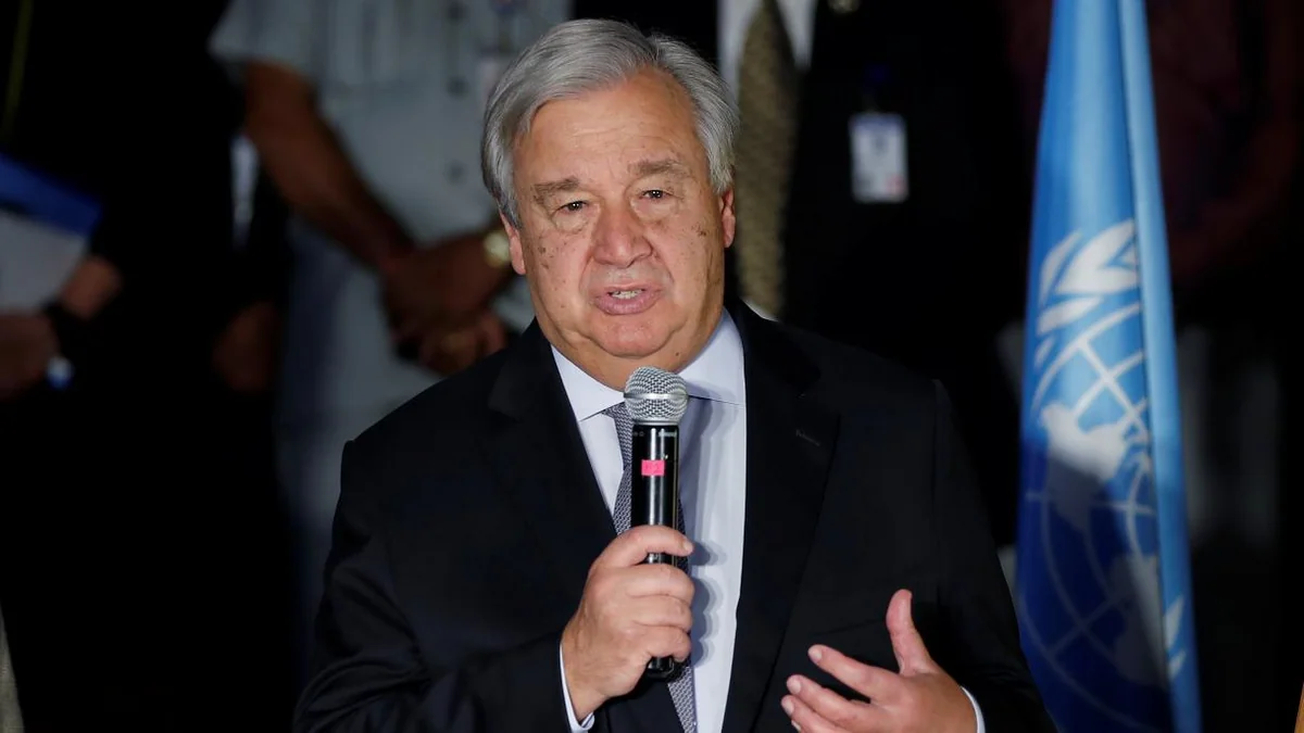 BMT Baş katibi Qəzzada təcili atəşkəslə bağlı çağırış edib