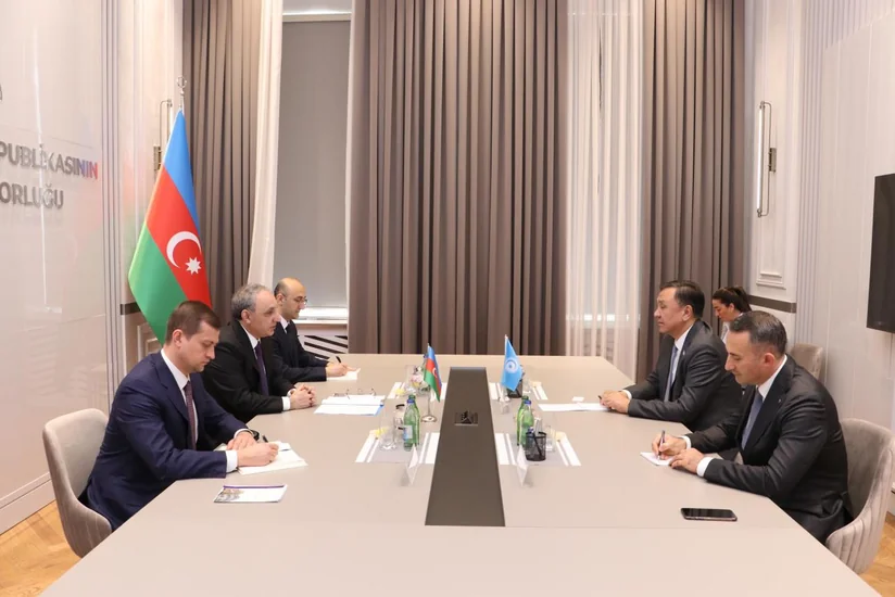 Kamran Əliyev Türk Dövlətləri Təşkilatının Baş katibi ilə görüşüb