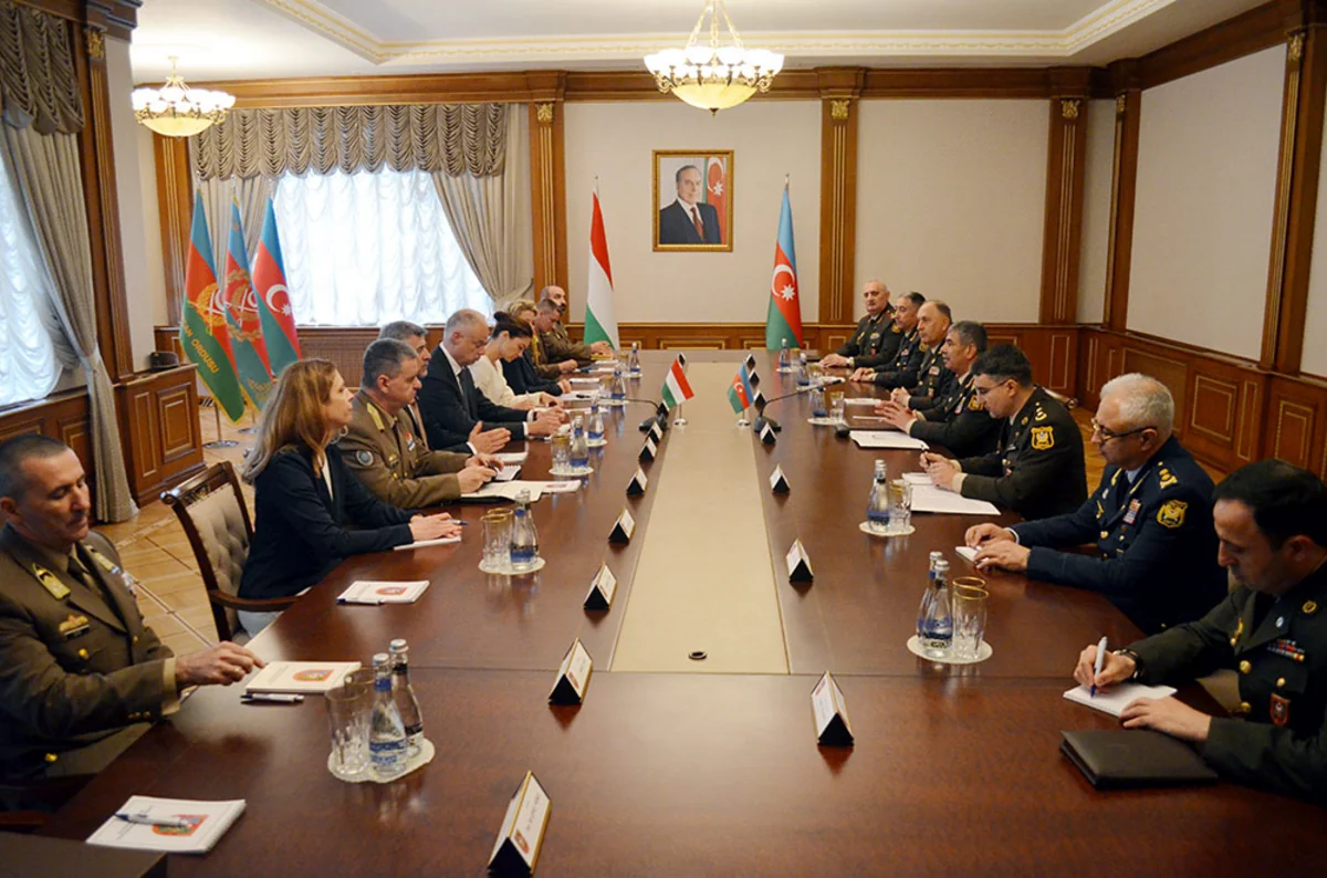 Azerbaijan and Hungary discuss issues of expanding military cooperation