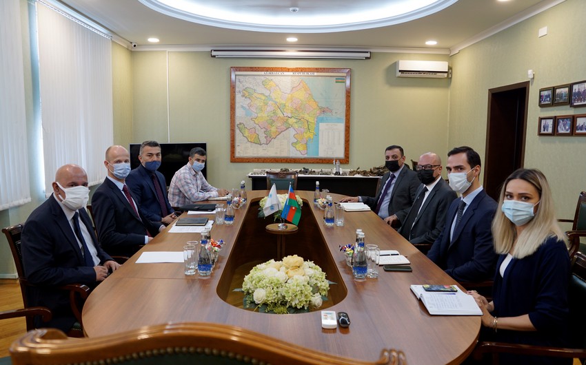 New head of UNICEF Azerbaijan Office visits Mine Action Agency