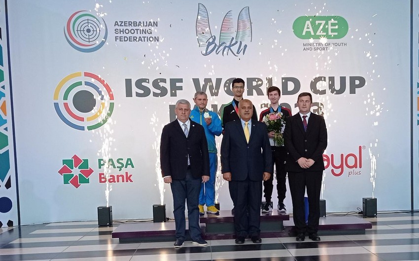 Bakıda keçirilən atıcılıq üzrə “Dünya Kuboku 2023”ün ilk mükafatçıları bəlli olub
