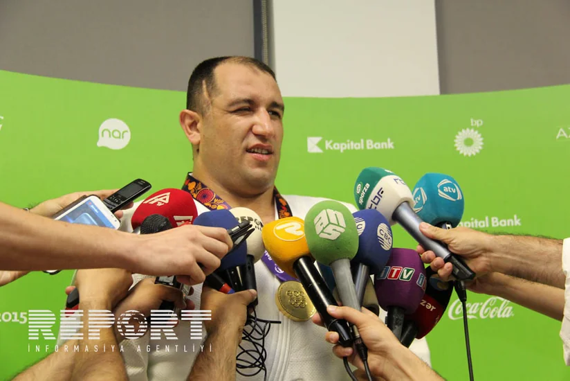İlham Zəkiyev: Qızıl medalı cənab prezidentə, Azərbaycana xalqına həsr edirəm