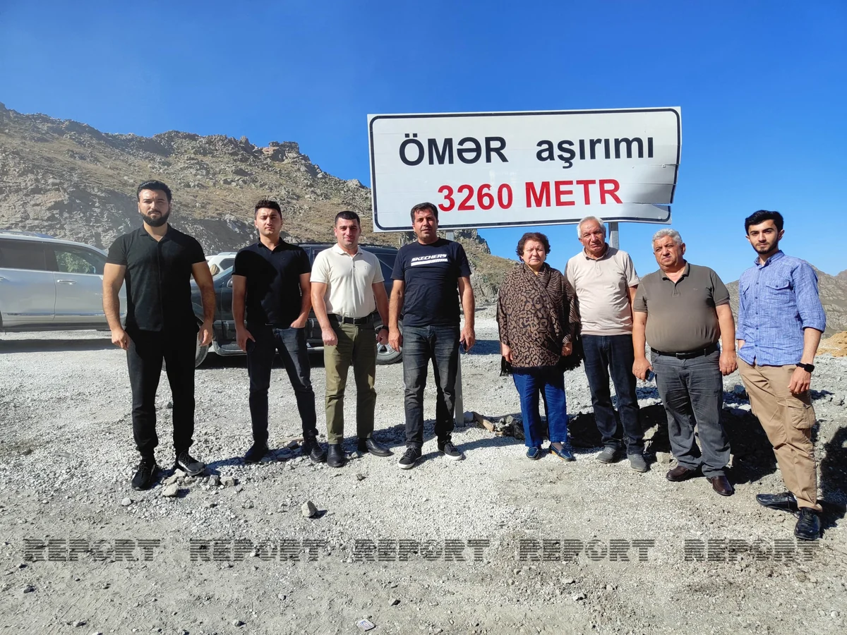 Kalbajar residents visit Omar Pass