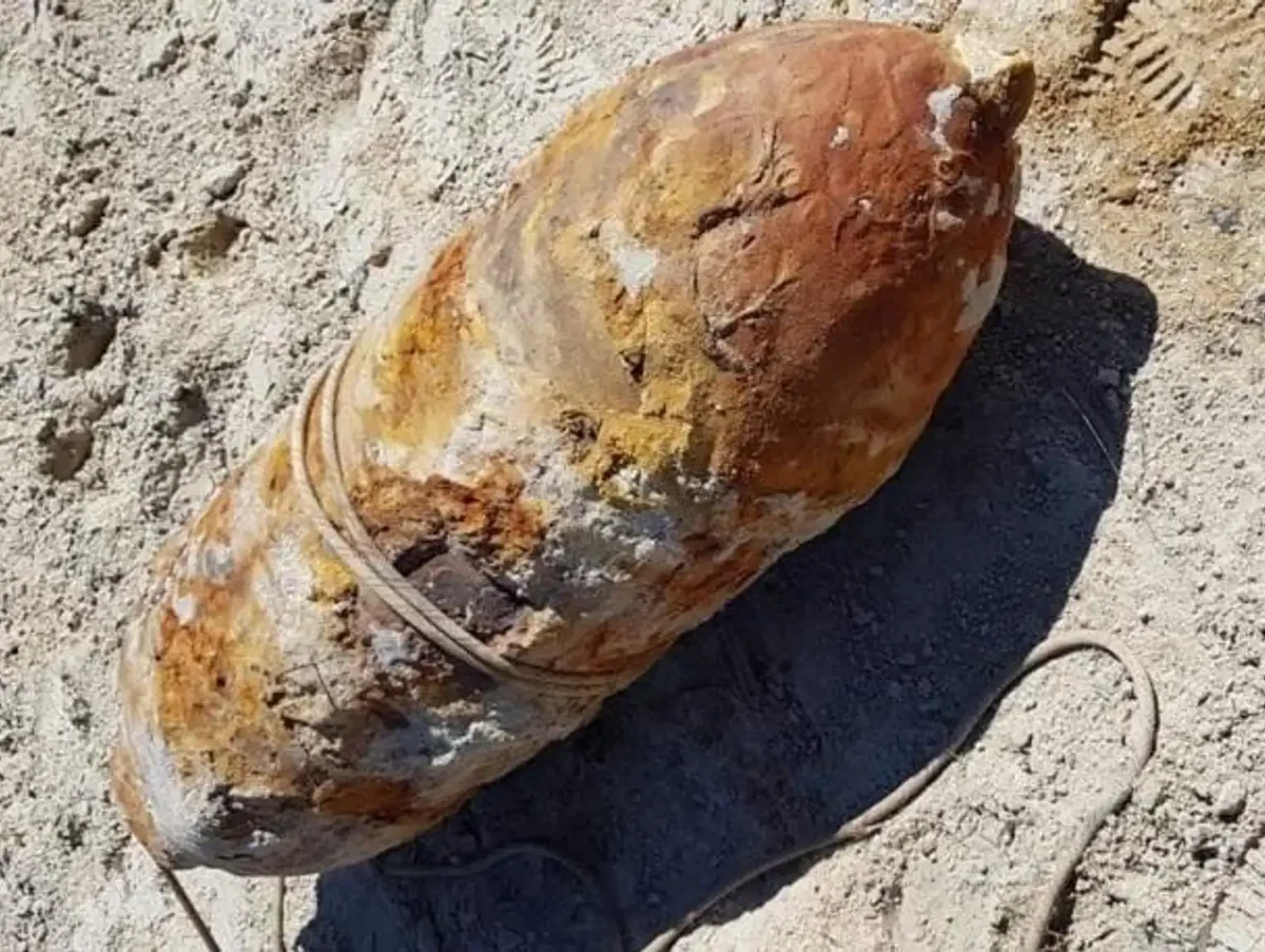 Unexploded WWII bomb found underneath family home in Poland