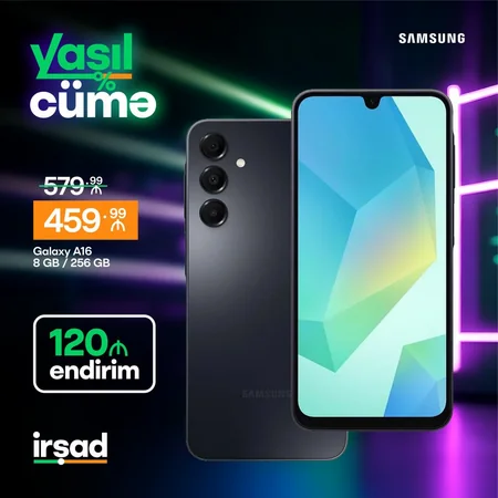 İrşaddan Yaşıl Cümə – Real endirimlər, sərfəli alış-veriş!