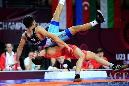 Yunan-Roma güləşçilərimiz U-23 Avropa çempionatında komanda hesabında 3-cü yer tutub