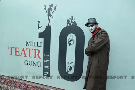 Milli Teatr Günü münasibəti ilə “Hər yerdə teatr” adlı fləşmob keçirilib