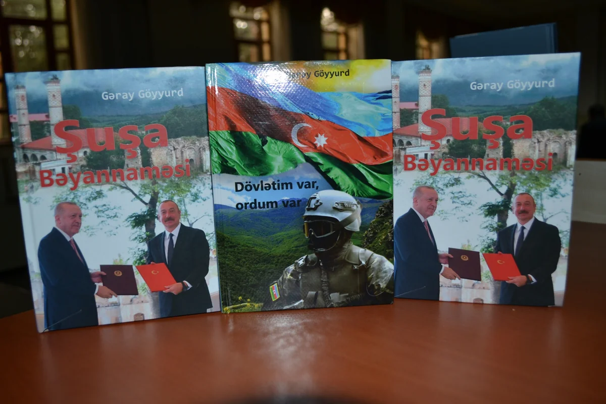 Gədəbəydə “Şuşa Bəyannaməsi” adlı yeni şeir kitabının təqdimatı keçirilib