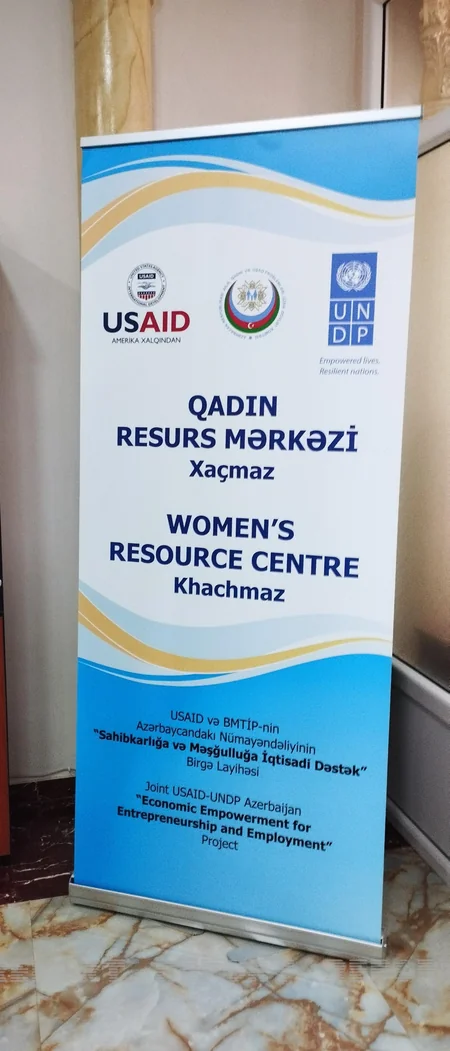 Xaçmazda Qadın Resurs Mərkəzinin açılışı olub 