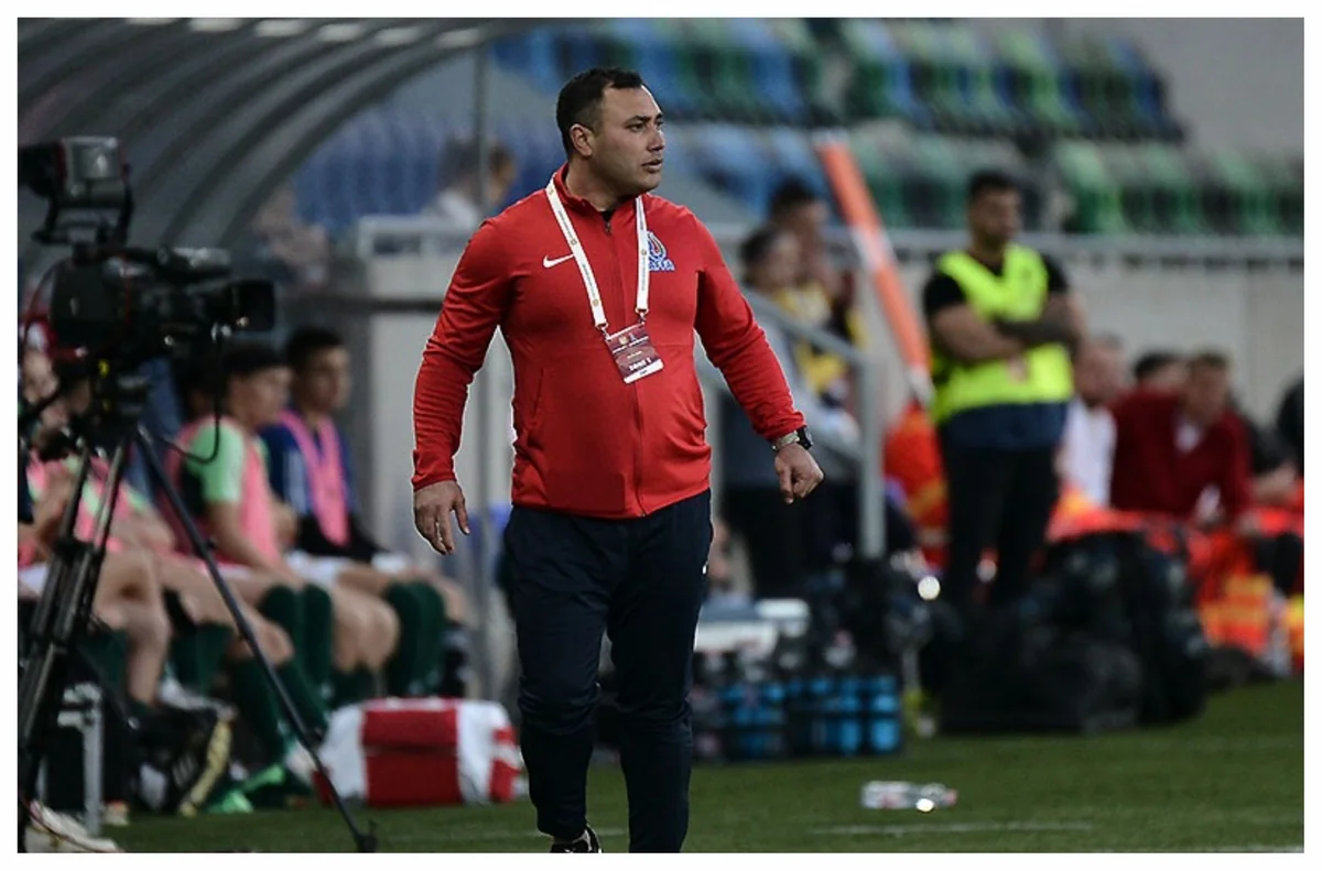 Azərbaycan millisinin baş məşqçisi: Futbolçular sonadək istəkli oldular və rəqibdən qorxmadılar