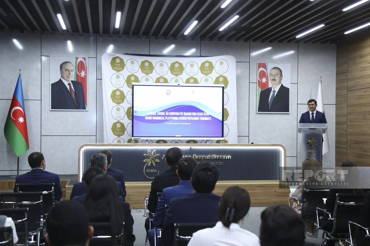 Azerbaijan hosts presentation on unified digital platform for ESG standards