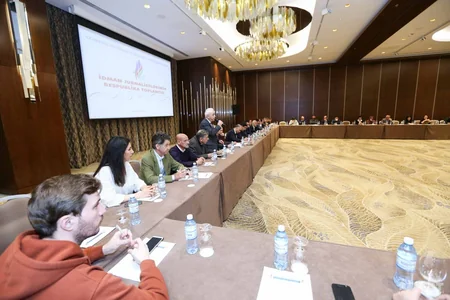 İdman Jurnalistlərinin Respublika Toplantısı keçirildi - FOTOLAR