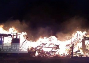 В Шеки частный дом сгорел дотла, есть погибшая