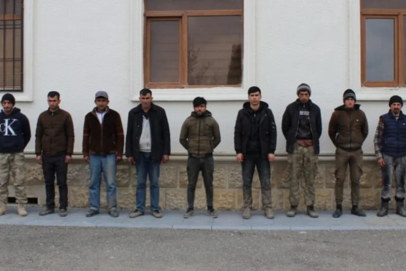 Füzulidə azad olunan ərazilərə keçmək istəyən daha 13 nəfər saxlanıldı