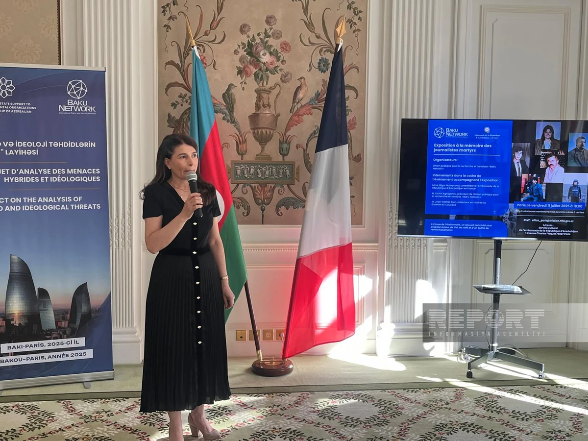 Paris honors memory of Azerbaijani journalists killed in Karabakh wars