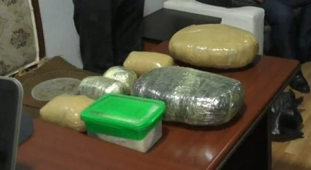 Bakı sakinləri Cəlilabadda 10 kiloqram narkotiklə tutulub