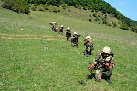 Field training is conducted in military units