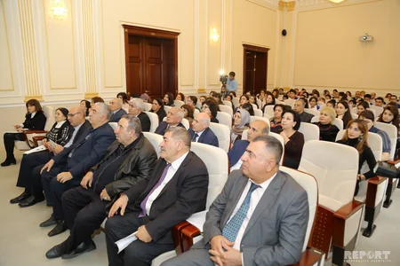 Mikayıl Müşfiqin poetik dili mövzusunda elmi sessiya keçirilib