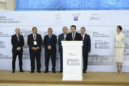 Bakıda 9-cu beynəlxalq kitab sərgisinin açılışı olub