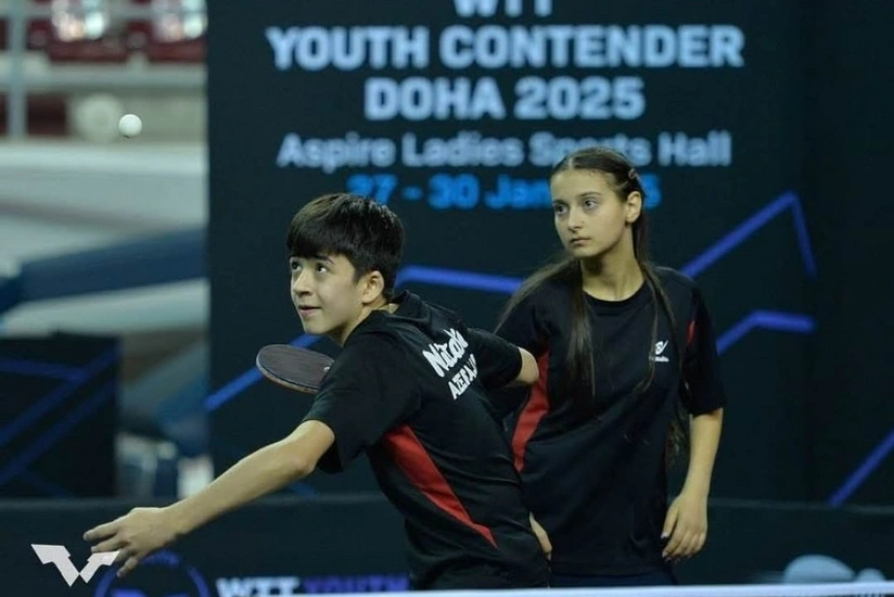 Azərbaycanın stolüstü tennisçiləri beynəlxalq turnirdə finala yüksəliblər