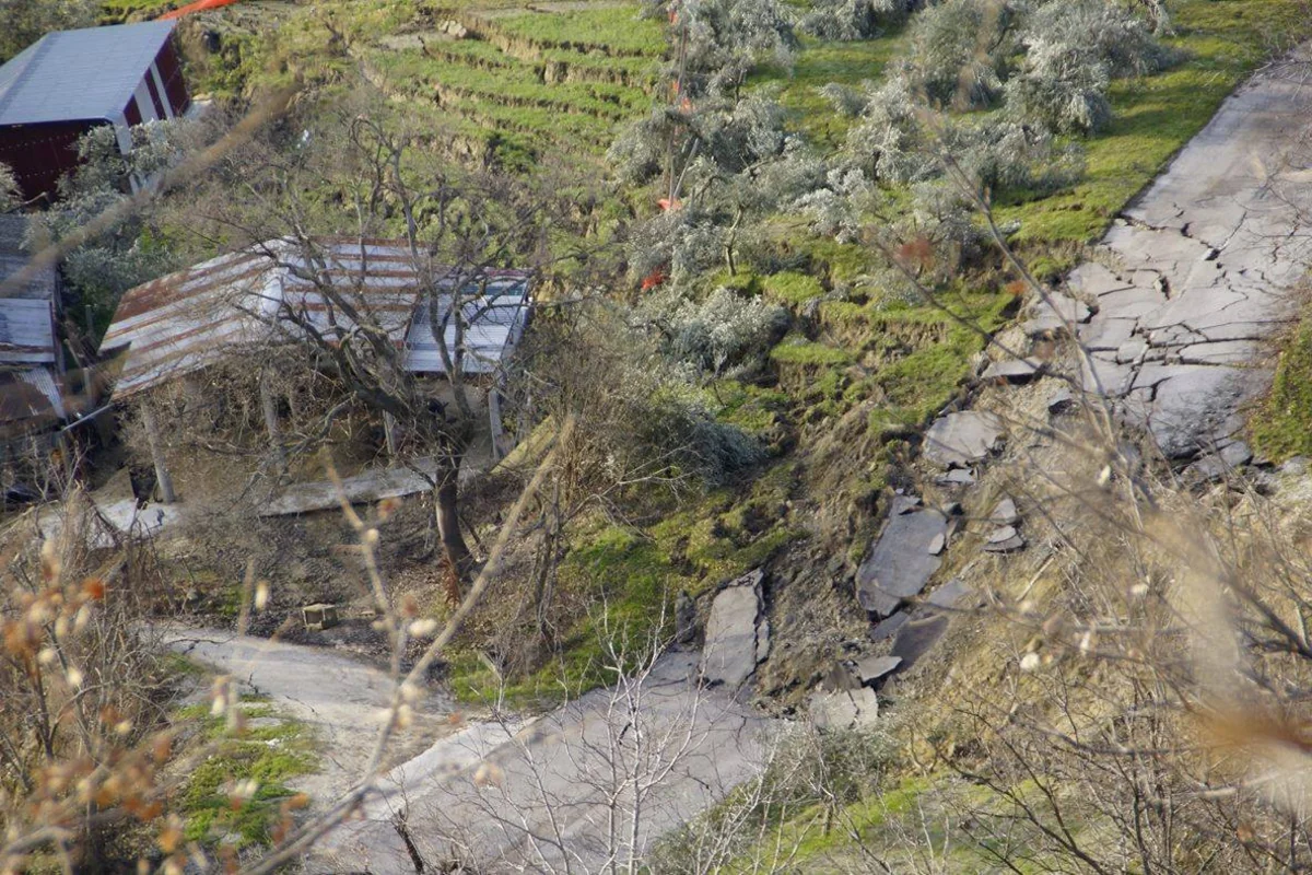 Landslides in northern Italian town kills two