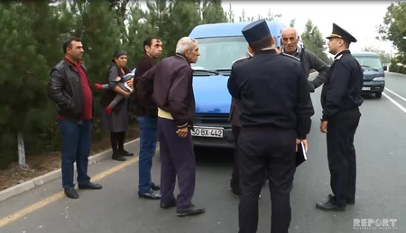 Ağdamda qanunsuz sərnişindaşıma ilə məşğul olan sürücülər cərimələnib - VİDEO