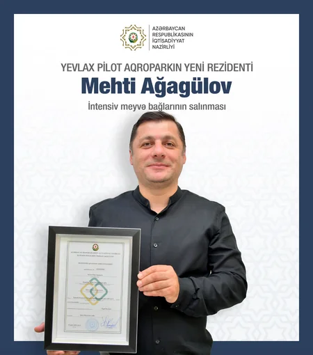 Daha 4 fərdi sahibkar Yevlax Pilot Aqroparkın rezidenti olub