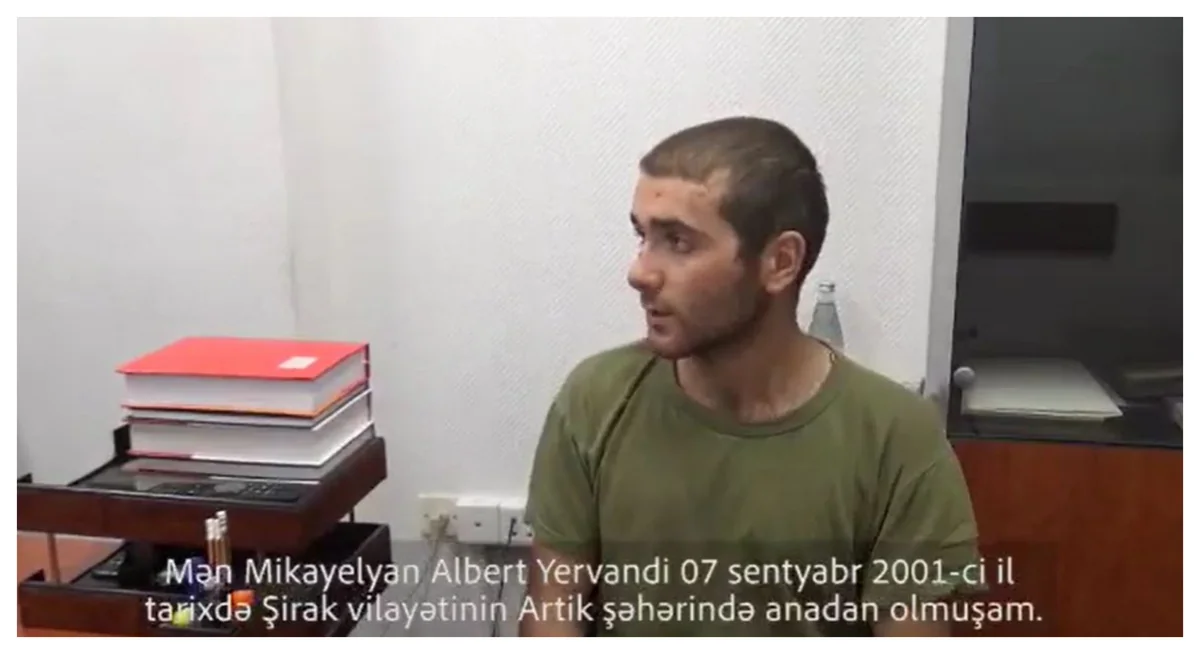 Erməni əsir: Hərbi hissədə kürd əsilli muzdlular da olmaqla 1 500 nəfər var idi